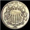 Image 1 : 1867 Shield Nickel NEARLY UNCIRCULATED