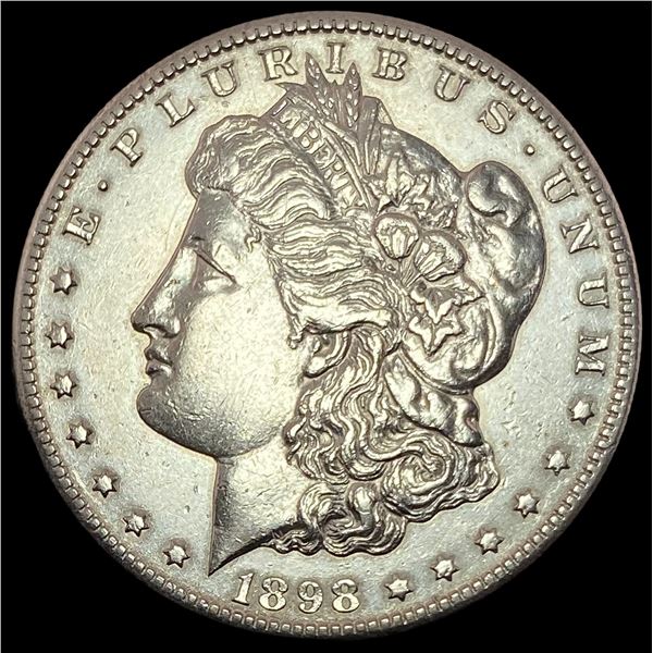 1898-S Silver Morgan Dollar CLOSELY UNCIRCULATED