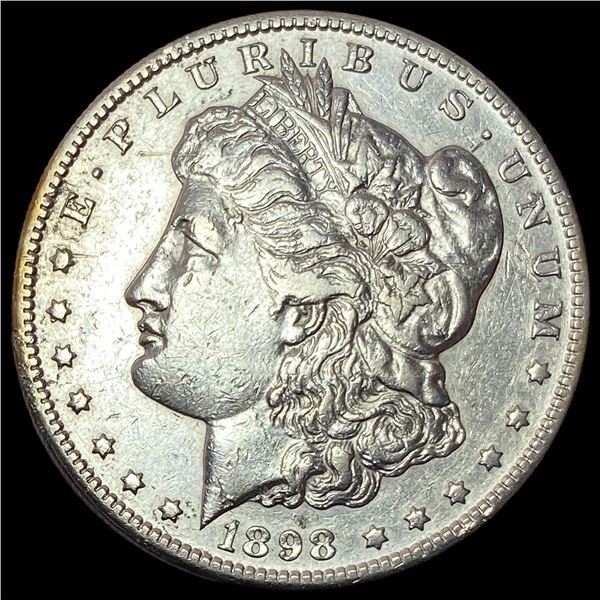 1898-S Silver Morgan Dollar CLOSELY UNCIRCULATED