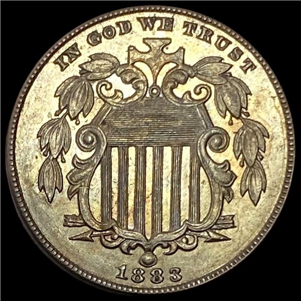 1883 Shield Nickel CLOSELY UNCIRCULATED