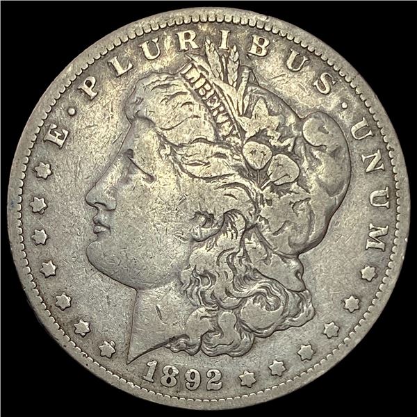 1892-S Silver Morgan Dollar LIGHTLY CIRCULATED