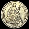 Image 1 : 1871 Seated Liberty Half Dime NEARLY UNCIRCULATED