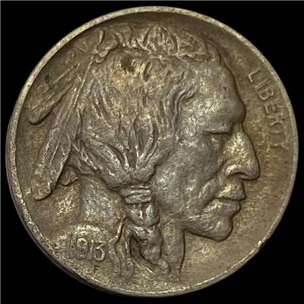 1913-D Type 1 Buffalo Nickel CLOSELY UNCIRCULATED
