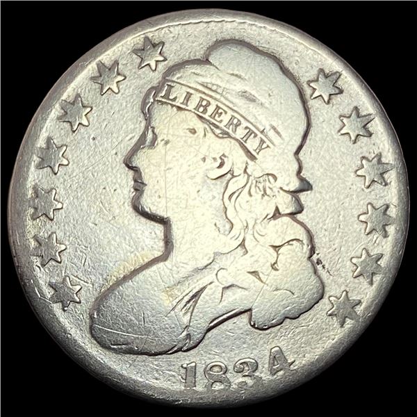 1834 Capped Bust Half Dollar NICELY CIRCULATED