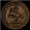 Image 2 : 1864 Civil War Token-Indian Head/Horseman HIGH GRADE
