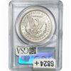 Image 2 : 1892-CC Morgan Silver Dollar PCGS MS62