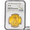 Image 1 : 1907 $20 Gold Double Eagle NGC AU58