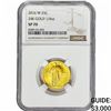 Image 1 : 2016-W 1/4oz 24k Gold Standing Lib. 25C NGC SP70