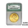 Image 1 : 1895 $20 Gold Double Eagle NTC MS65