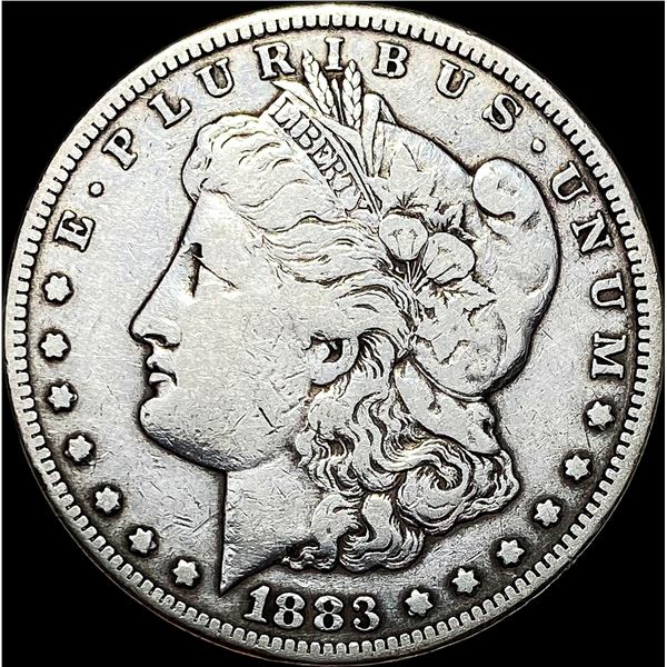 1883-CC Silver Morgan Dollar NEARLY UNCIRCULATED