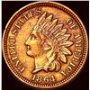 Image 1 : 1864 Bronze Indian Head Cent CLOSELY UNCIRCULATED