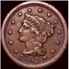 Image 1 : 1852 Braided Hair Large Cent CLOSELY UNCIRCULATED
