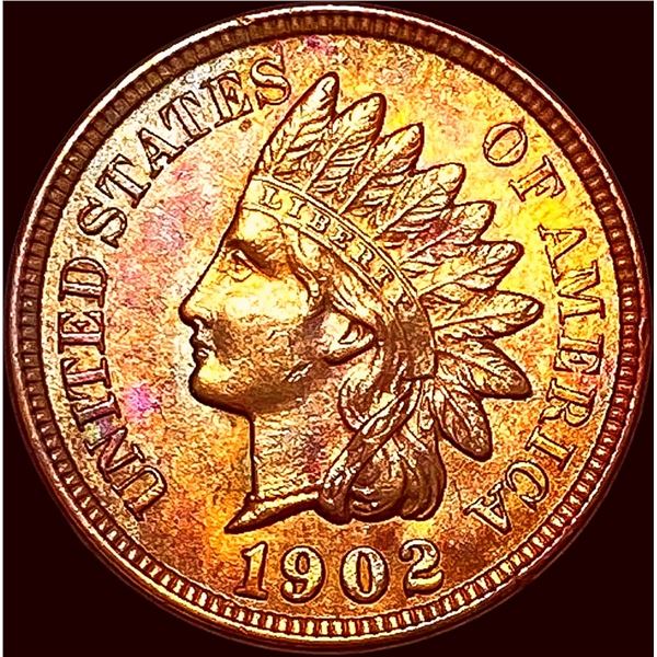 1902 RB Indian Head Cent CHOICE BU
