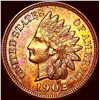 Image 1 : 1902 RB Indian Head Cent CHOICE BU