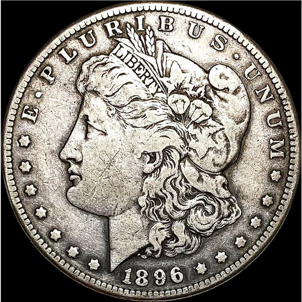 1896-S Silver Morgan Dollar NEARLY UNCIRCULATED