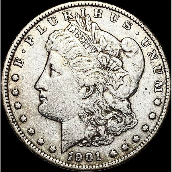1901-S Silver Morgan Dollar CLOSELY UNCIRCULATED