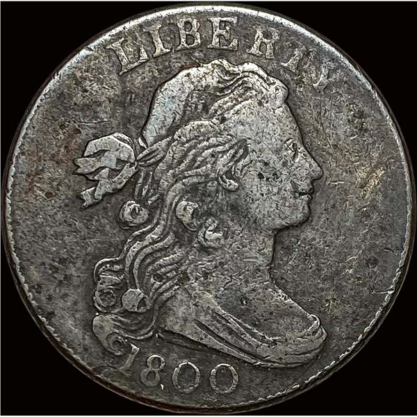 1800 Draped Bust Large Cent NEARLY UNCIRCULATED