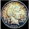 Image 1 : 1905 Silver Barber Dime CHOICE BU