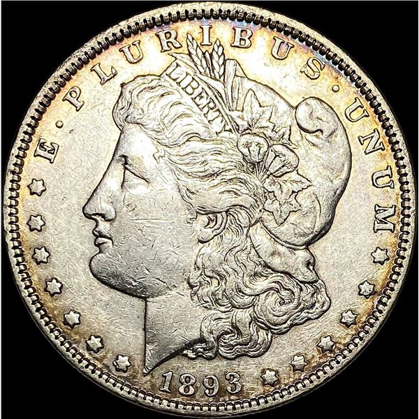 1893 Silver Morgan Dollar CLOSELY UNCIRCULATED