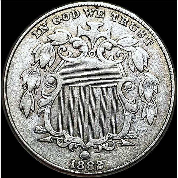 1882 Shield Nickel CLOSELY UNCIRCULATED