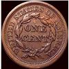 Image 2 : 1852 Braided Hair Large Cent CLOSELY UNCIRCULATED