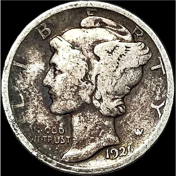 1921 Mercury Dime NICELY CIRCULATED