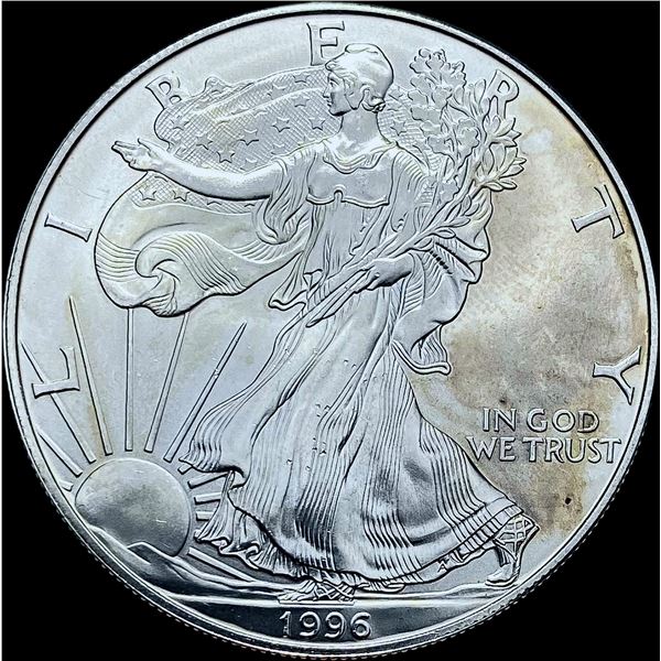 1996 1 oz Silver American Eagle $1 SUPERB GEM BU