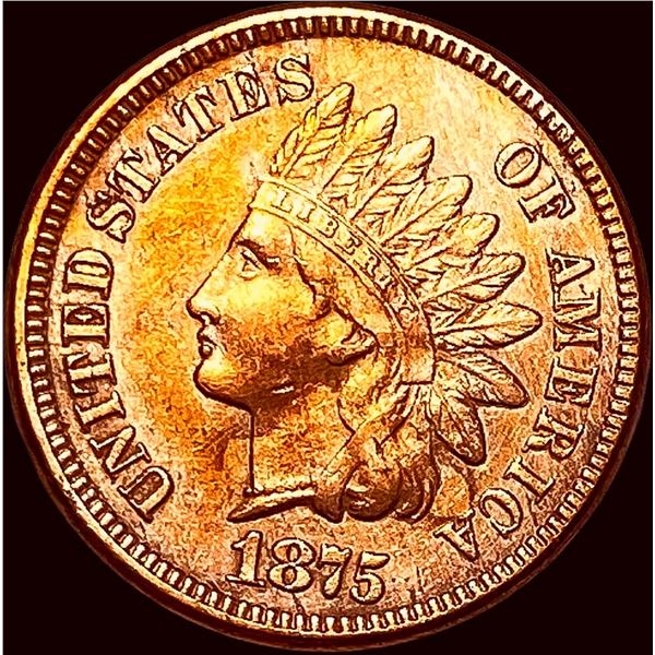 1875 Indian Head Cent UNCIRCULATED