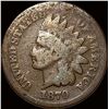 Image 1 : 1870 Indian Head Cent NICELY CIRCULATED