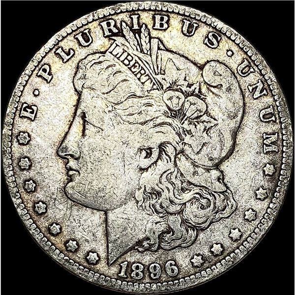 1896-O Silver Morgan Dollar NEARLY UNCIRCULATED