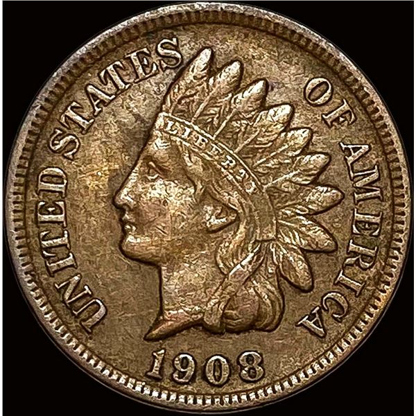 1908-S Indian Head Cent NEARLY UNCIRCULATED