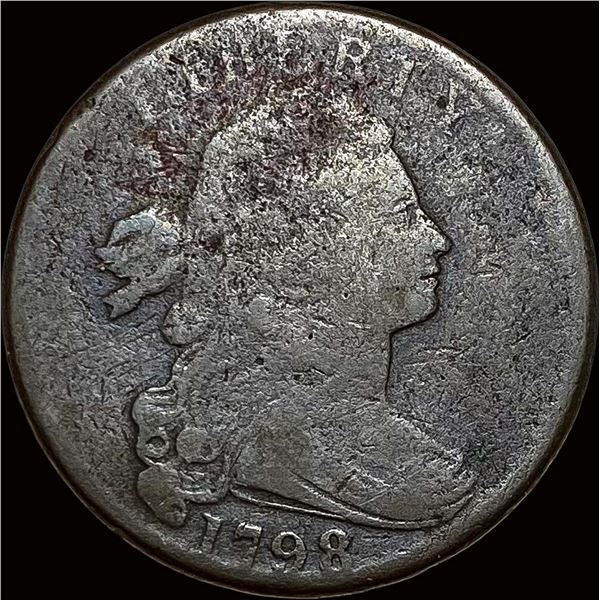 1798 Rev 97 Draped Bust NICELY CIRCULATED