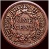 Image 2 : 1856 Braided Hair Large Cent CLOSELY UNCIRCULATED