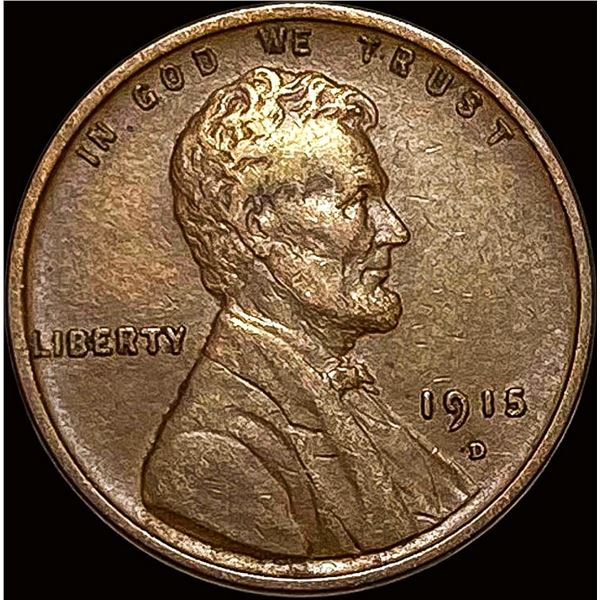 1915-D Lincoln Wheat Cent NEARLY UNCIRCULATED