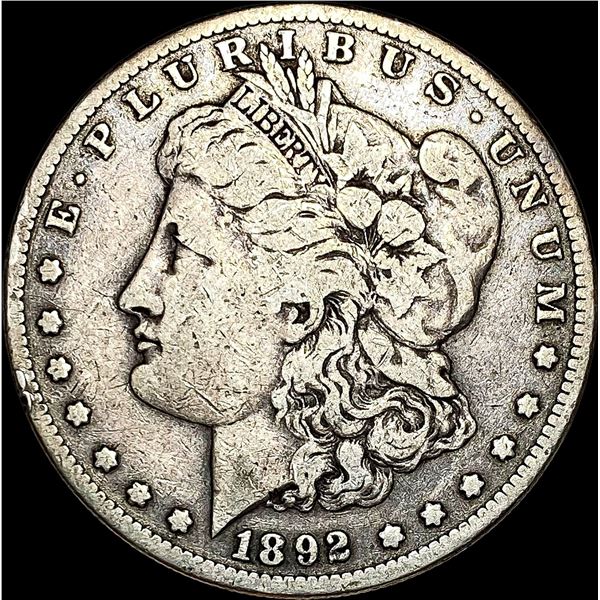 1892-S Silver Morgan Dollar LIGHTLY CIRCULATED