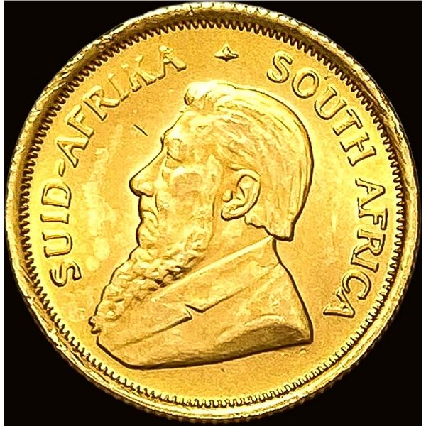 1980 S. Africa 1/10 oz Gold Krugerrand SUPERB GEM BU