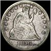 Image 1 : 1856-O Silver Seated Liberty Quarter LIGHTLY CIRCULATED