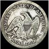 Image 2 : 1856-O Silver Seated Liberty Quarter LIGHTLY CIRCULATED