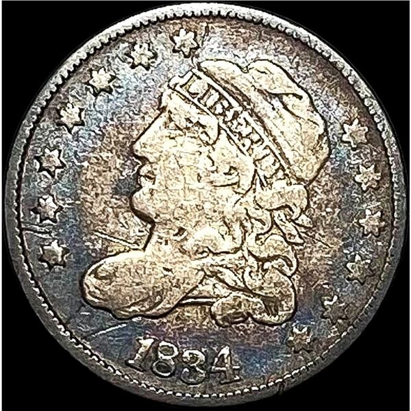 1834 Capped Bust Half Dime NICELY CIRCULATED