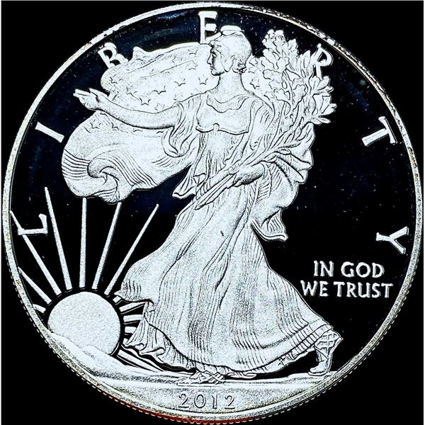 2012-S Proof 1oz Silver American Eagle GEM PROOF
