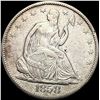 Image 1 : 1858-O Seated Liberty Half Dollar CLOSELY UNCIRCULATED