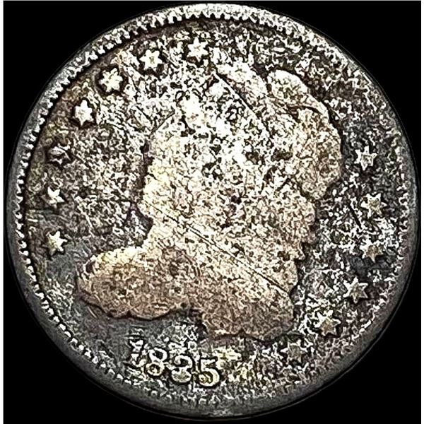 1835 Capped Bust Half Dime NICELY CIRCULATED