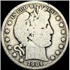 Image 1 : 1904-S Silver Barber Half Dollar NICELY CIRCULATED