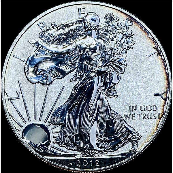 2012-S Rev. Proof 1oz Silver American Eagle CHOICE PROOF