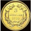 Image 2 : 1854 $3 Gold Indian Princess Head CLOSELY UNCIRCULATED