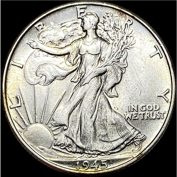 1945 Silver Walking Liberty Half Dollar UNCIRCULATED