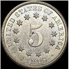 Image 2 : 1881 Shield Nickel CHOICE BU