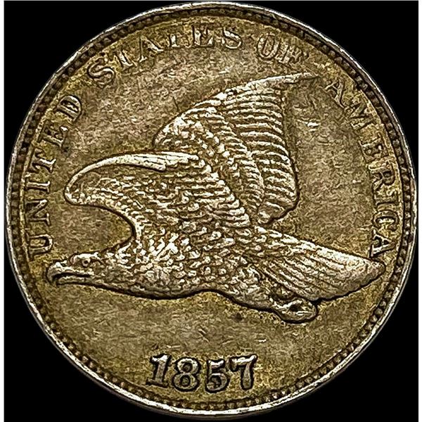 1857 Flying Eagle Cent CLOSELY UNCIRCULATED
