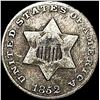 Image 1 : 1852 Silver Three-Cent Piece NICELY CIRCULATED