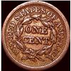 Image 2 : 1849 Braided Hair Large Cent CLOSELY UNCIRCULATED